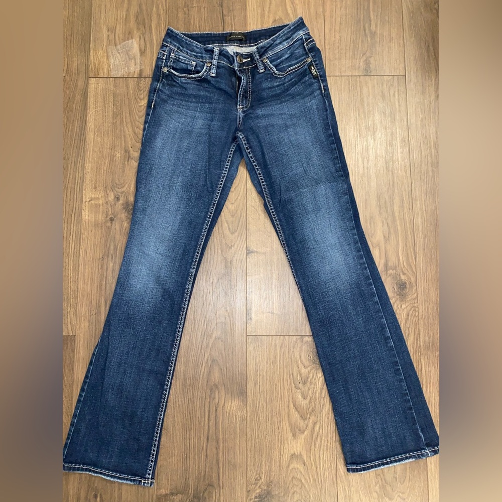 Silver Jeans CO. Dark Blue Slim Boot Cut size W28/L33
